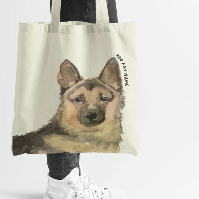 German Shepherd Dog Tote Bags - German Shepherd Gifts - Super Cool Totes