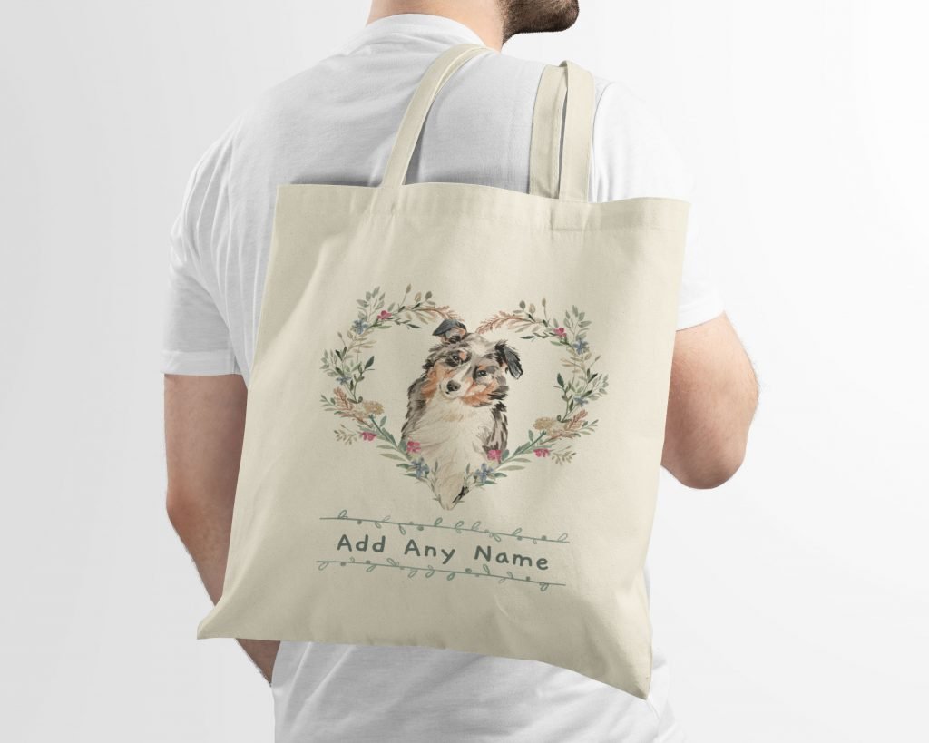 Australian shepherd tote bag hotsell